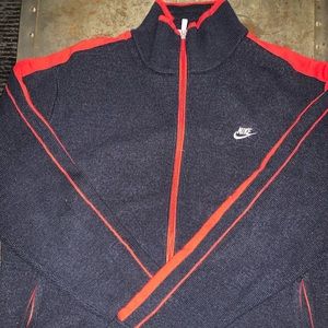 Nike Track Jacket in heavy knit material